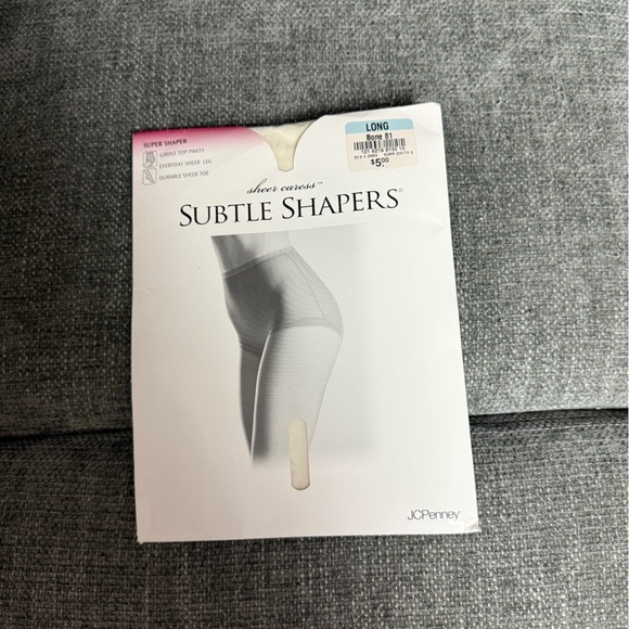 jcpenney Accessories - JCPenney Subtle Shapers Sheer Hosiery - Bone